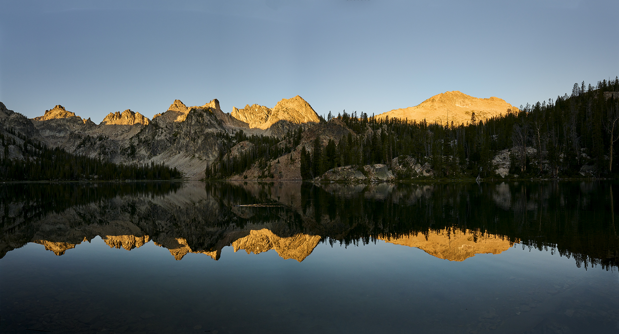 Late Summer Dawn on Alice Lake © Copyright Jeffrey H. Lubeck - MESH Art LLC - all rights reserved.