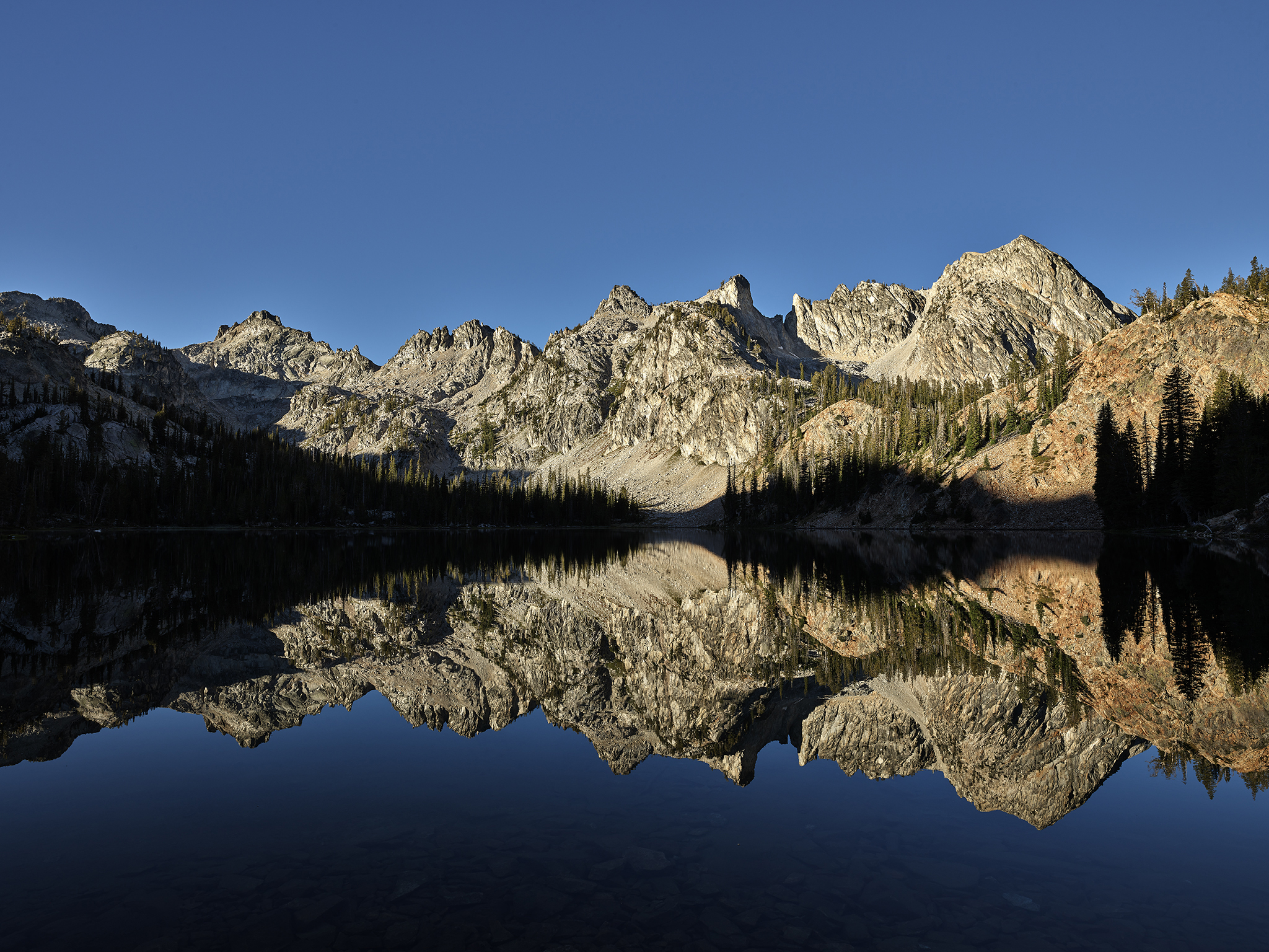 Sunrise Reflection on Alice Lake © Copyright Jeffrey H. Lubeck - MESH Art LLC - all rights reserved.